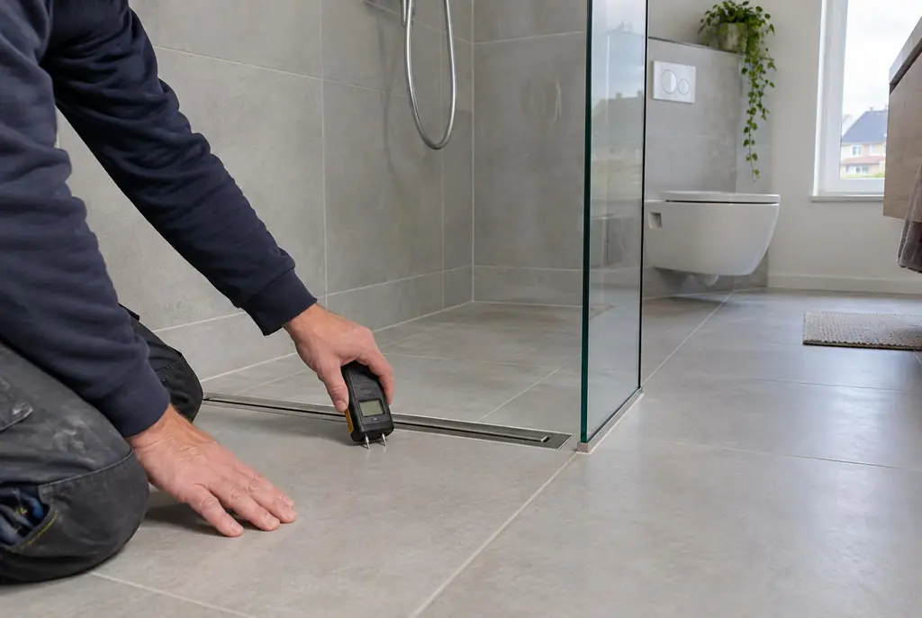Lekdetectie Veenendaal – badkamer in een nieuwbouwwoning